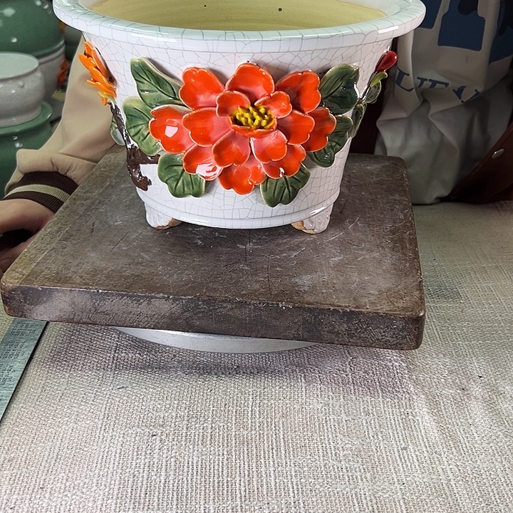 泳坤堂石湾花盆陶瓷