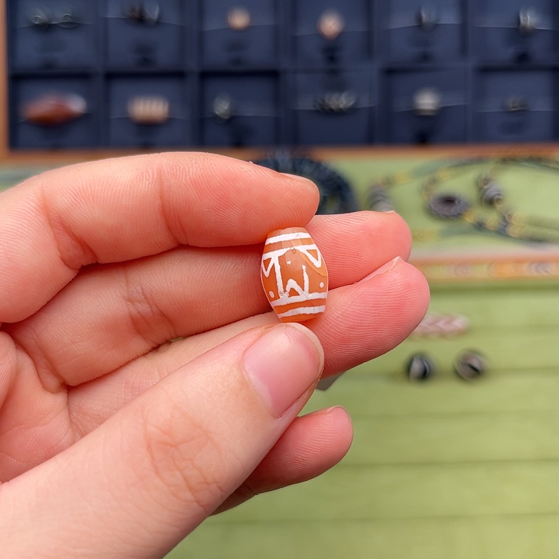 玛瑙/玉髓单珠未镶嵌