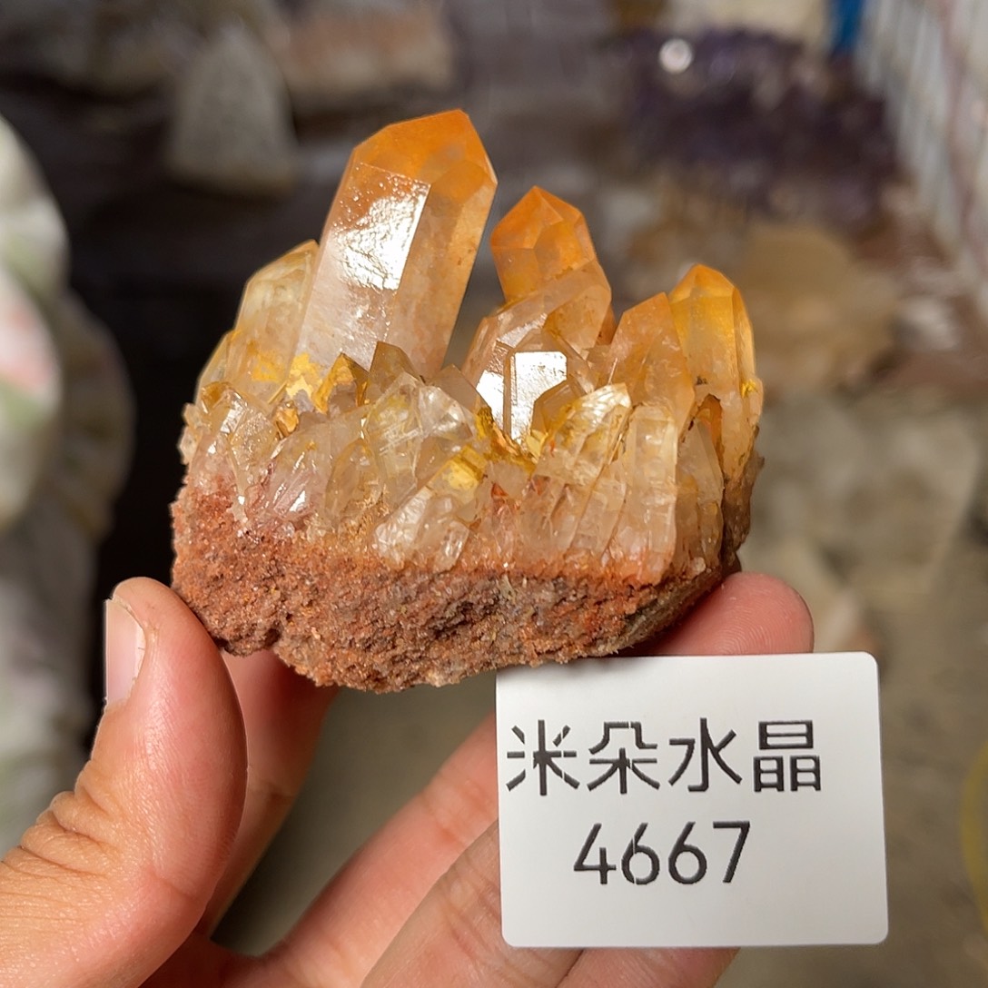一***）水晶未镶嵌珠宝半成品