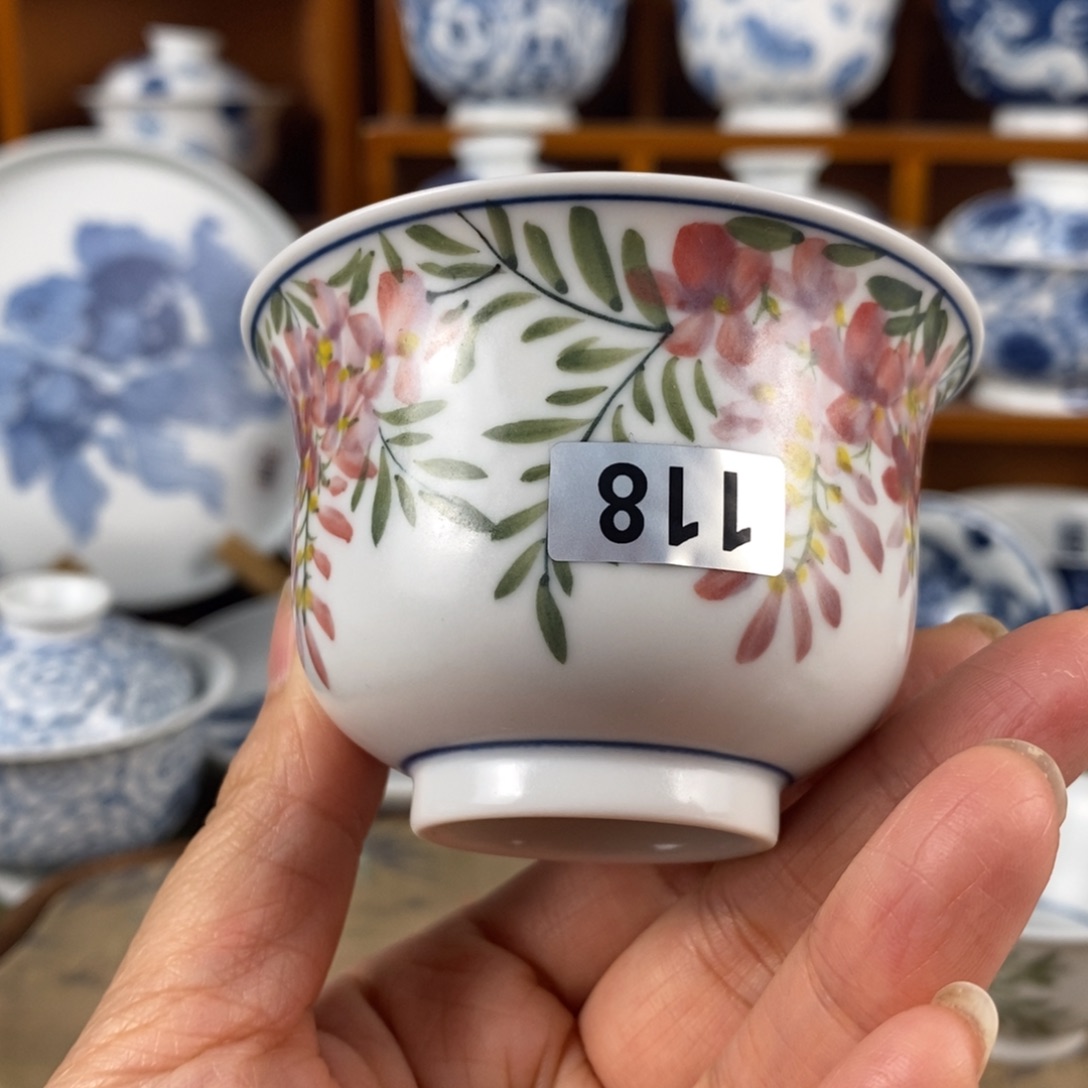 瓷片景德镇陶瓷手绘茶器118