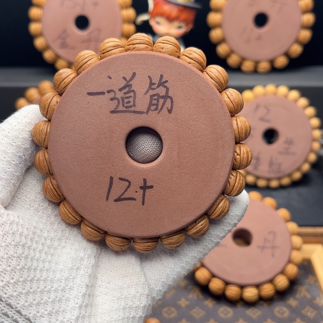 手串桃核东北野生一道筋