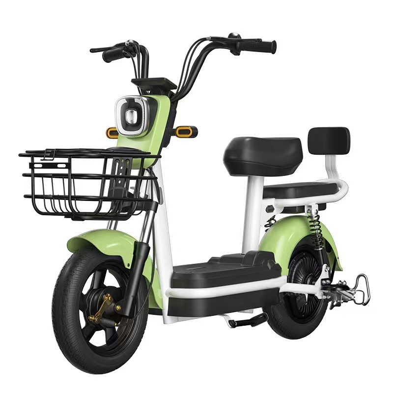 新款两轮车国标48V锂电池电动车代步车成人车男女学生电动滑板车