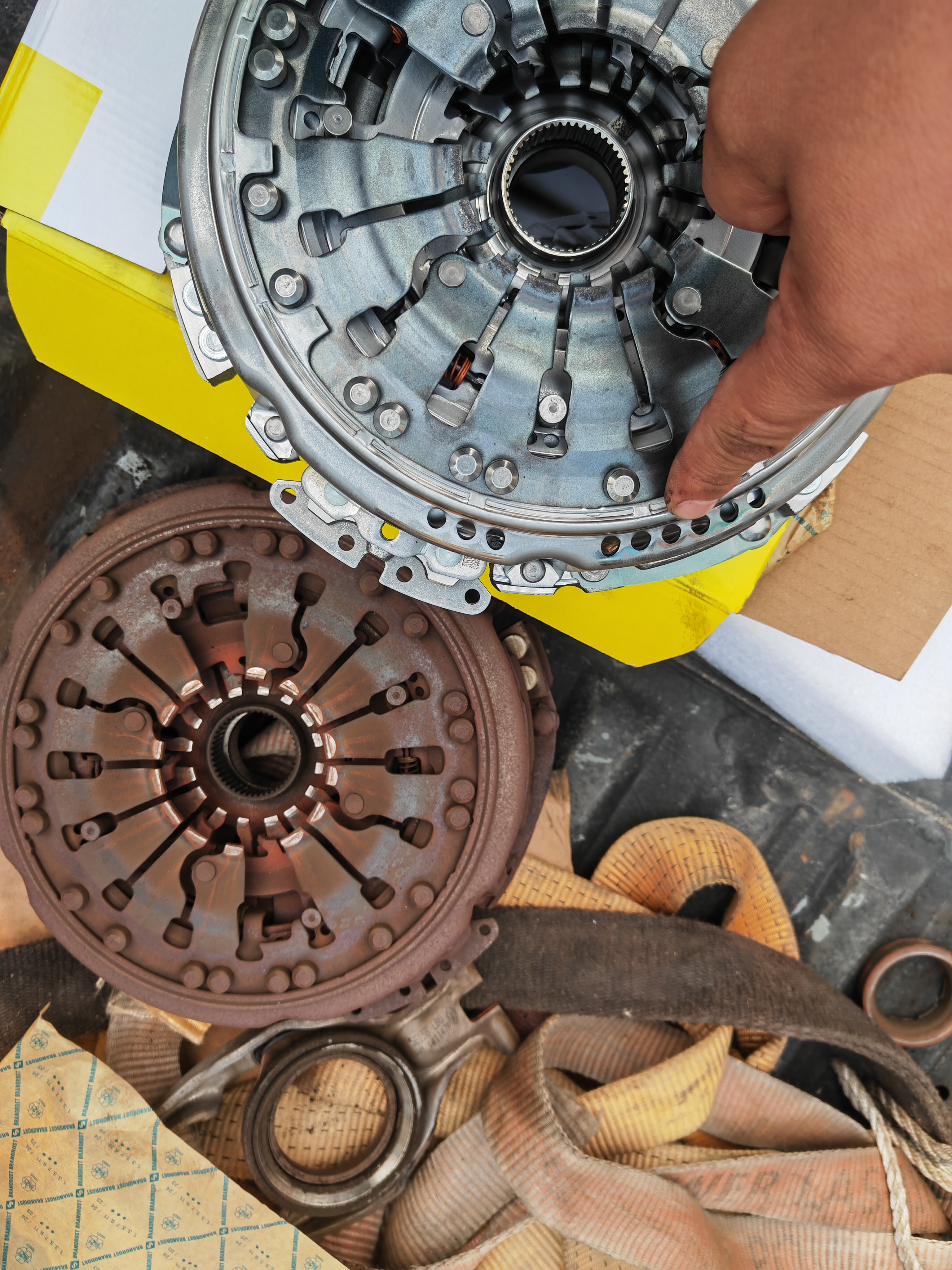 DQ200原厂全新LUK离合器套装原厂正品离合片离合器三件套离合器片