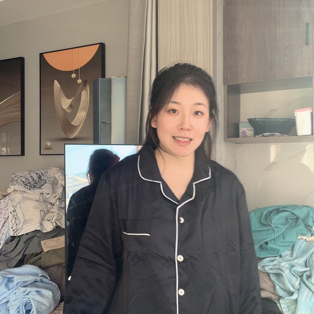 棉棉黑色天丝套装3XL码