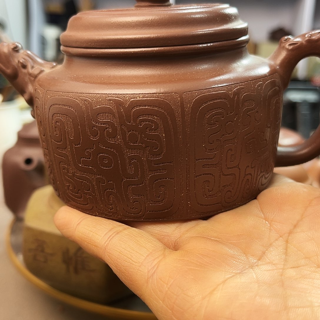 紫砂茶壶全手工制作