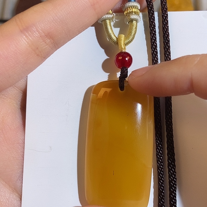 未镶嵌定制琥珀琥珀的