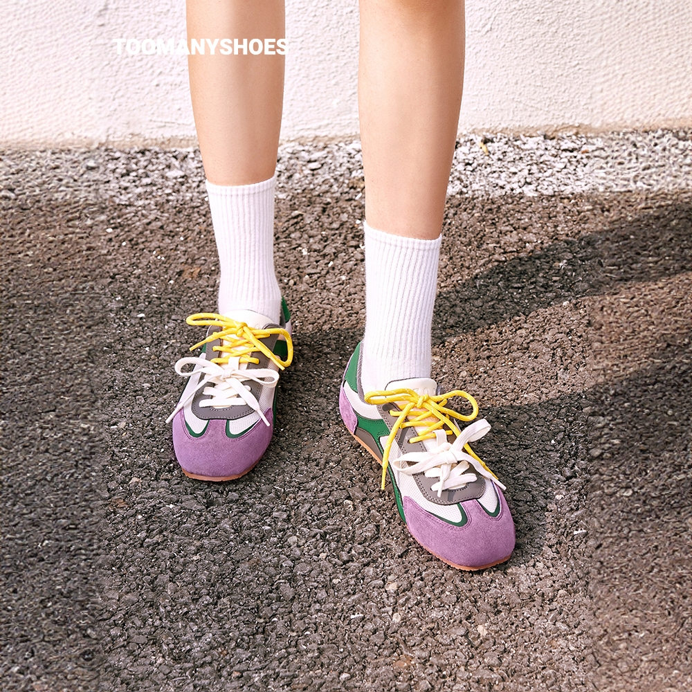 【25上新】Toomanyshoes休闲鞋三色杯拼色时髦休闲鞋潮流潮鞋拼接