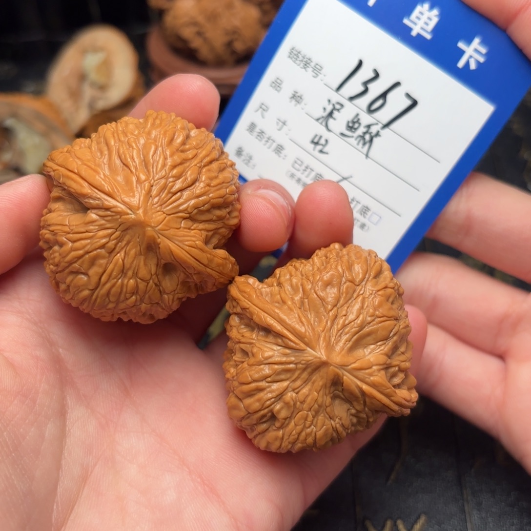 文玩核桃吊坠泥鳅