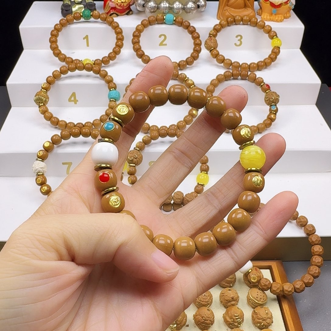 三***三吊坠猴头核桃猴头手串