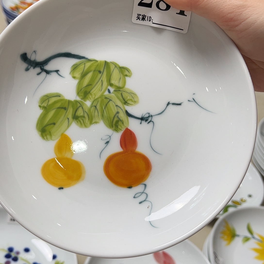 瓷片v*v景德镇陶瓷手工手绘制作
