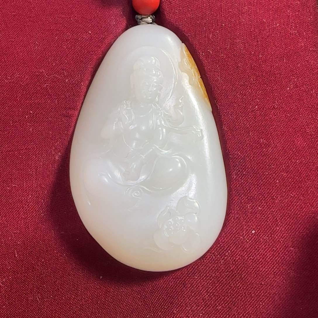 和田玉挂件未镶嵌