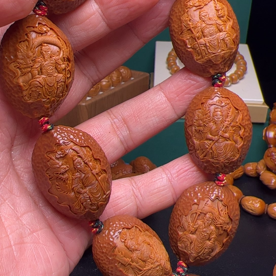 老***串橄榄核手串/手链橄榄核