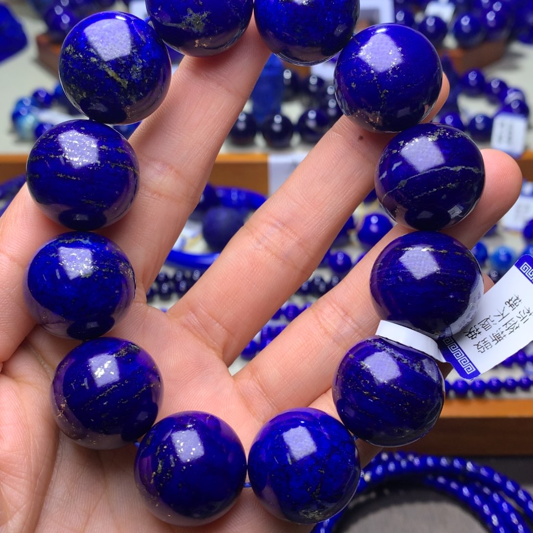 青金石手串未镶嵌21mm16815