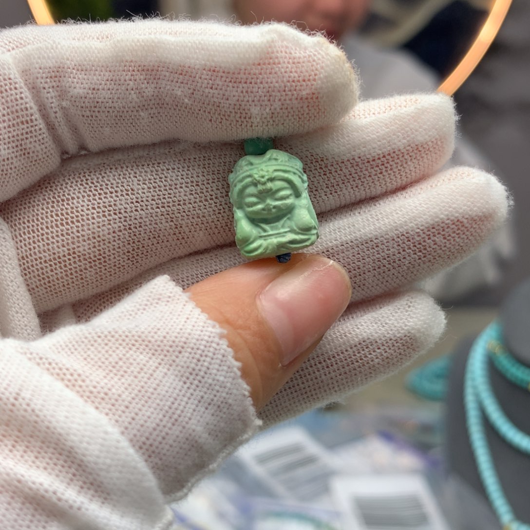 绿松石挂件未镶嵌