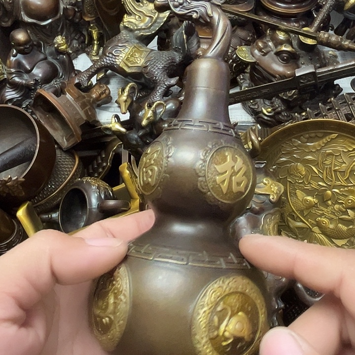 铜鑫铜德，铜器摆件