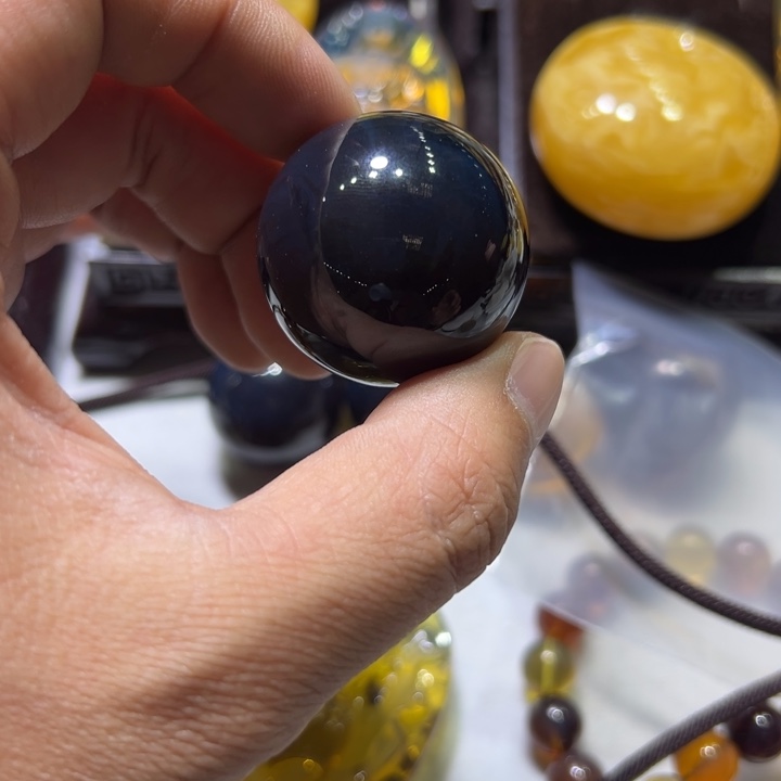 琥珀颈饰未镶嵌璀****9琥珀吊坠