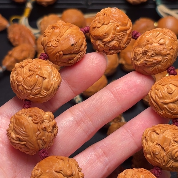 兴***子橄榄核手串/手链手串