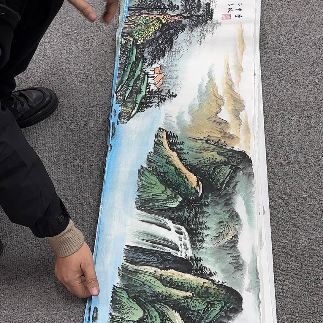 国画国画作品多次入选国内外展出