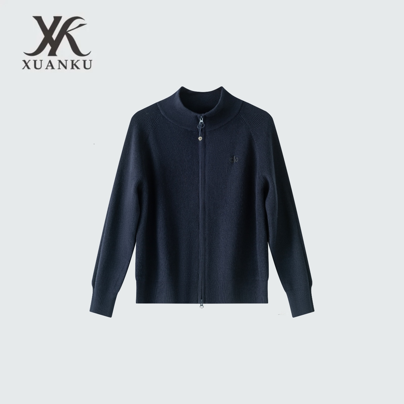 【XUANKU】25冬季新款羊毛抗皱抗起球显瘦百搭毛衣1075
