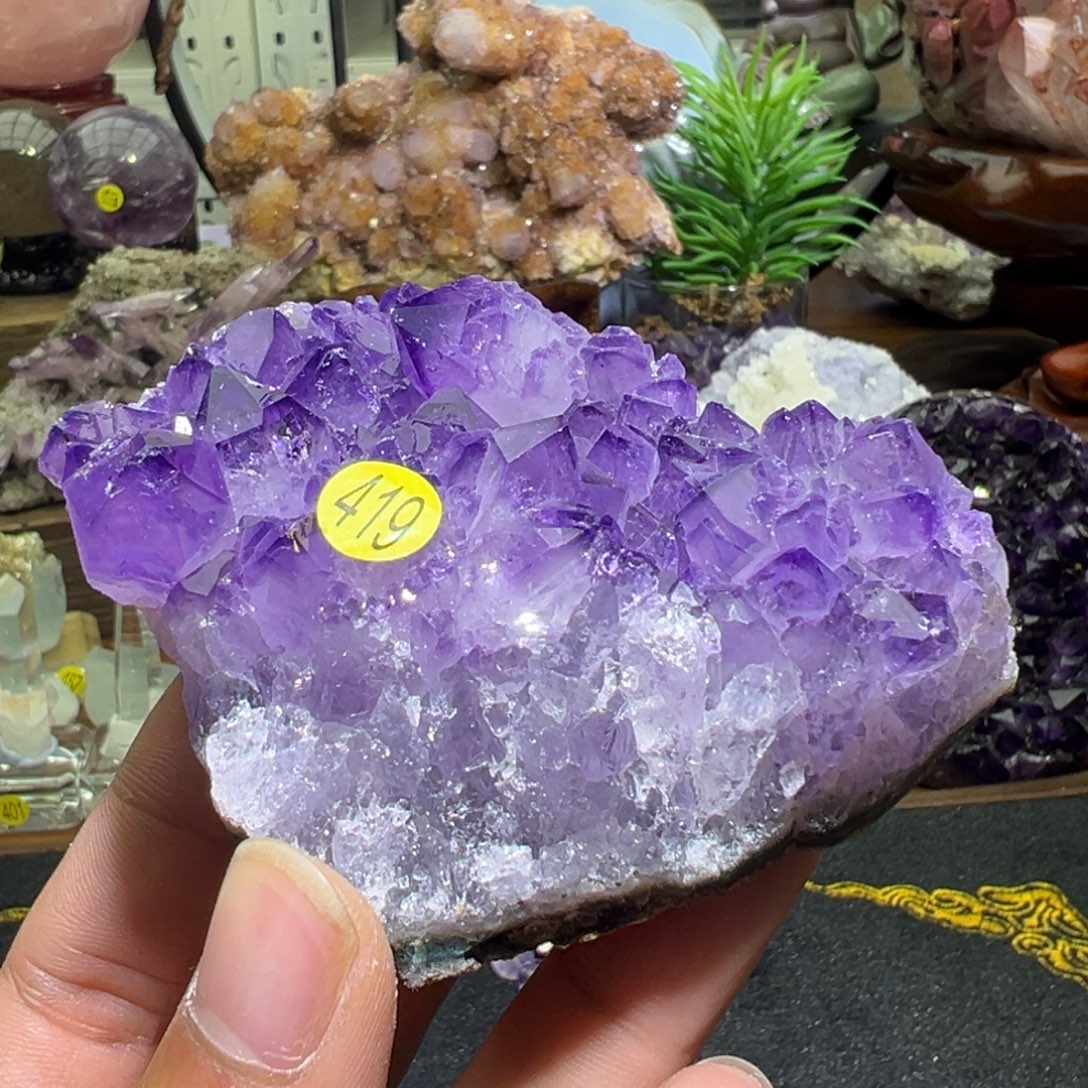 水晶未镶嵌珠宝半成品