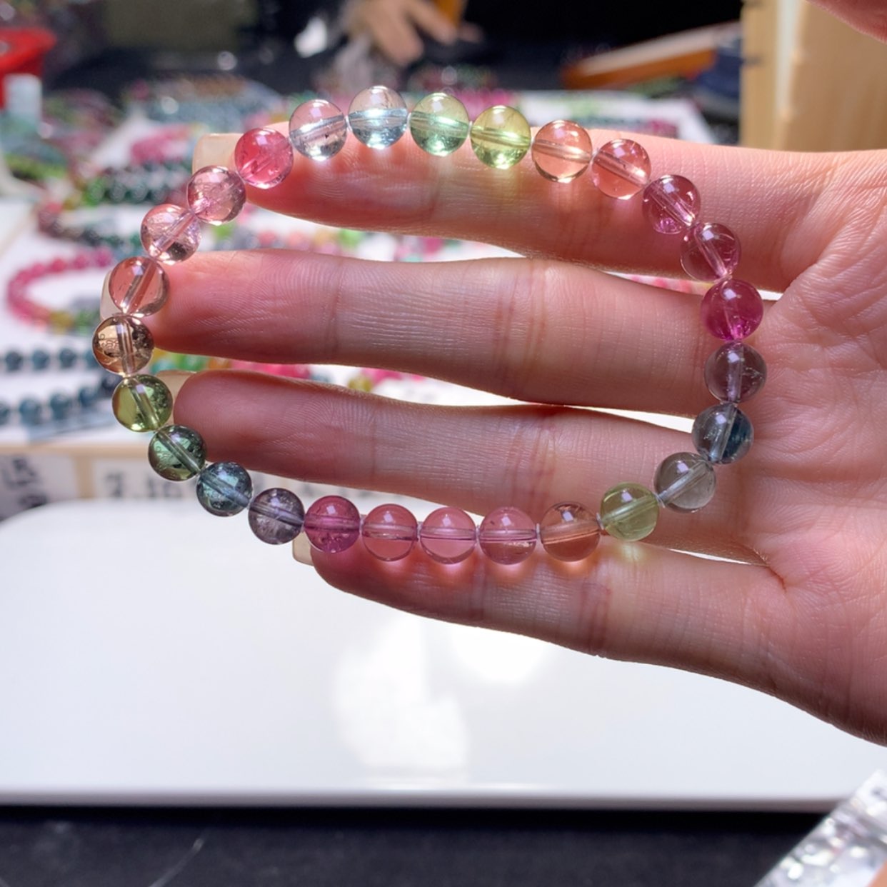 【闪购商品】未镶嵌手串碧玺紫**风