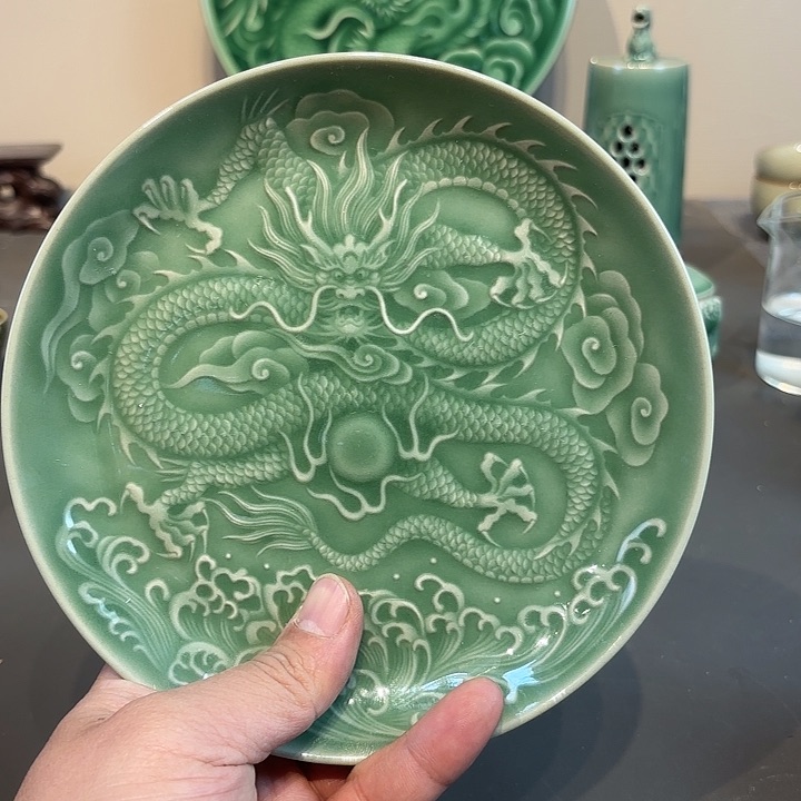 瓷片龙泉青瓷福利青瓷