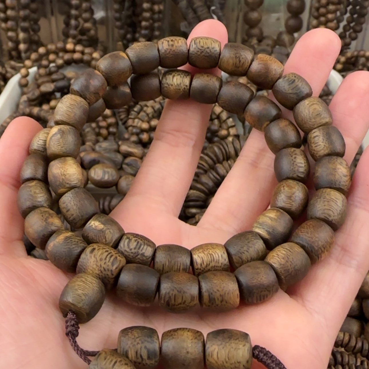 【闪购商品】沉香手串用****9奇楠手串19.4克