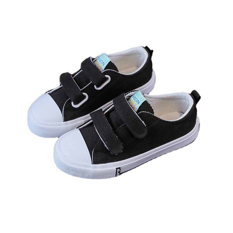 儿童防滑糖果色春秋布鞋男童鞋运动会女中大童小白鞋新品纯色2024
