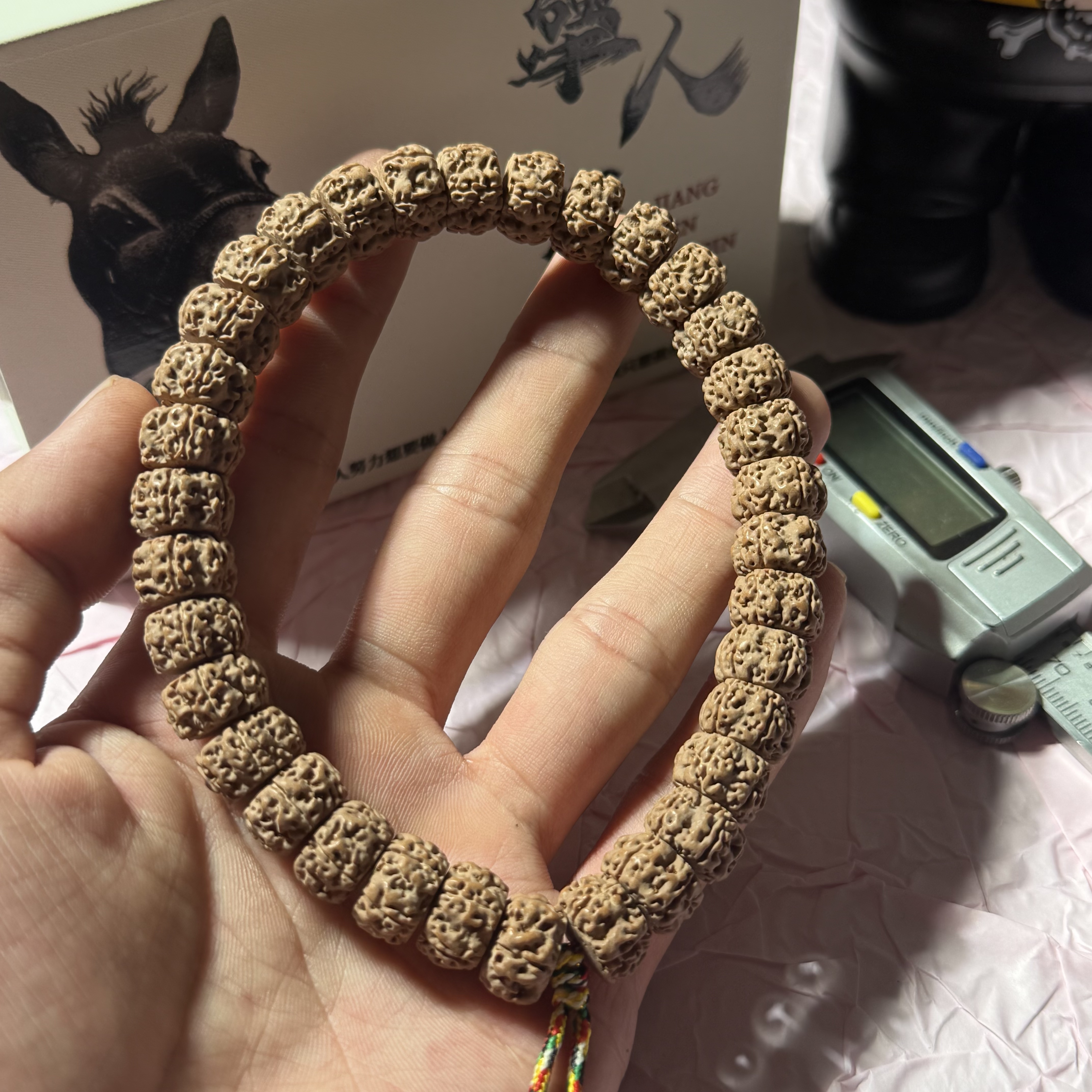 【犟人·出品】原生态小金刚龙切平细手持  紫金皮精挑小金刚菩提