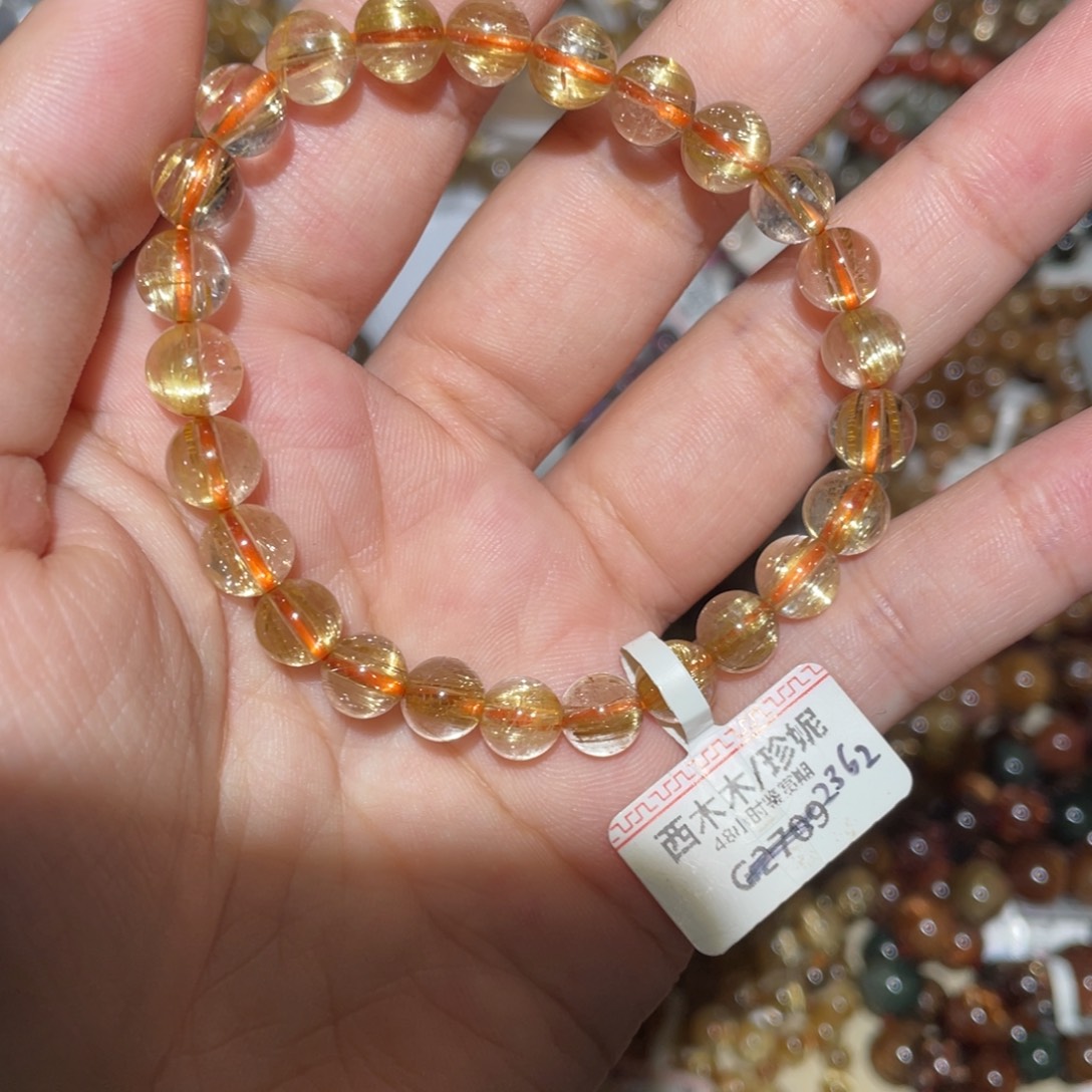 水晶手链未镶嵌手链