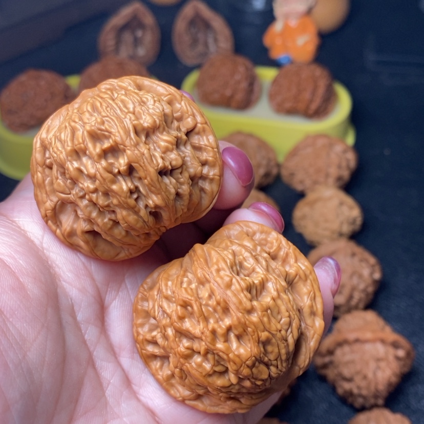 【闪购商品】把件文玩核桃917号师虎兽43