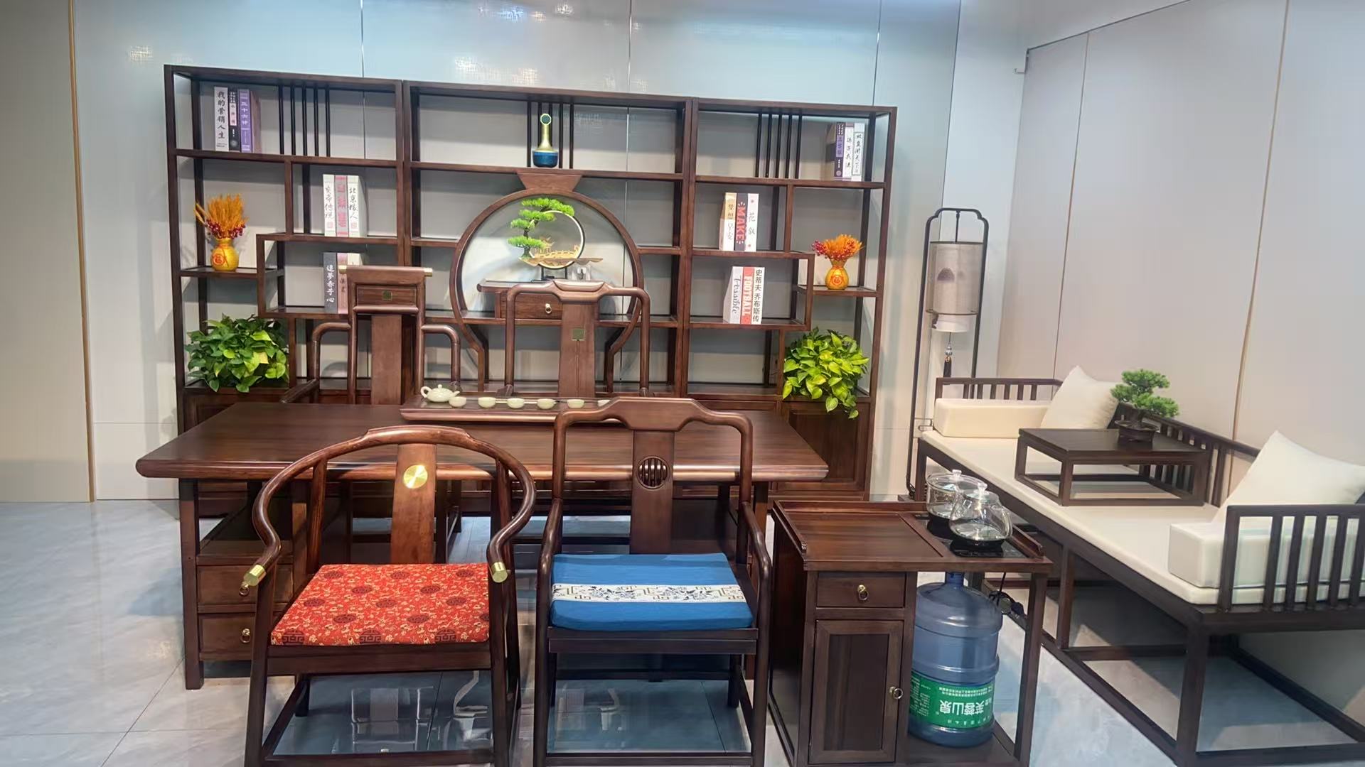 禅意新中式茶空间茶室休闲泡茶