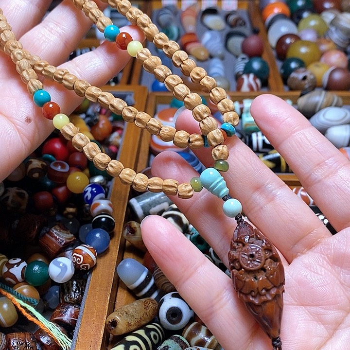 玛瑙/玉髓颈饰未镶嵌C****1