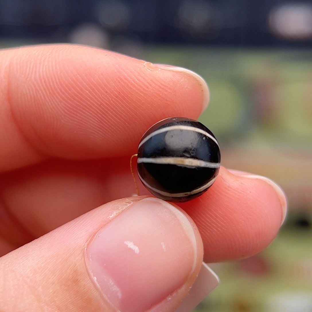 玛瑙/玉髓未镶嵌单珠泰系八线