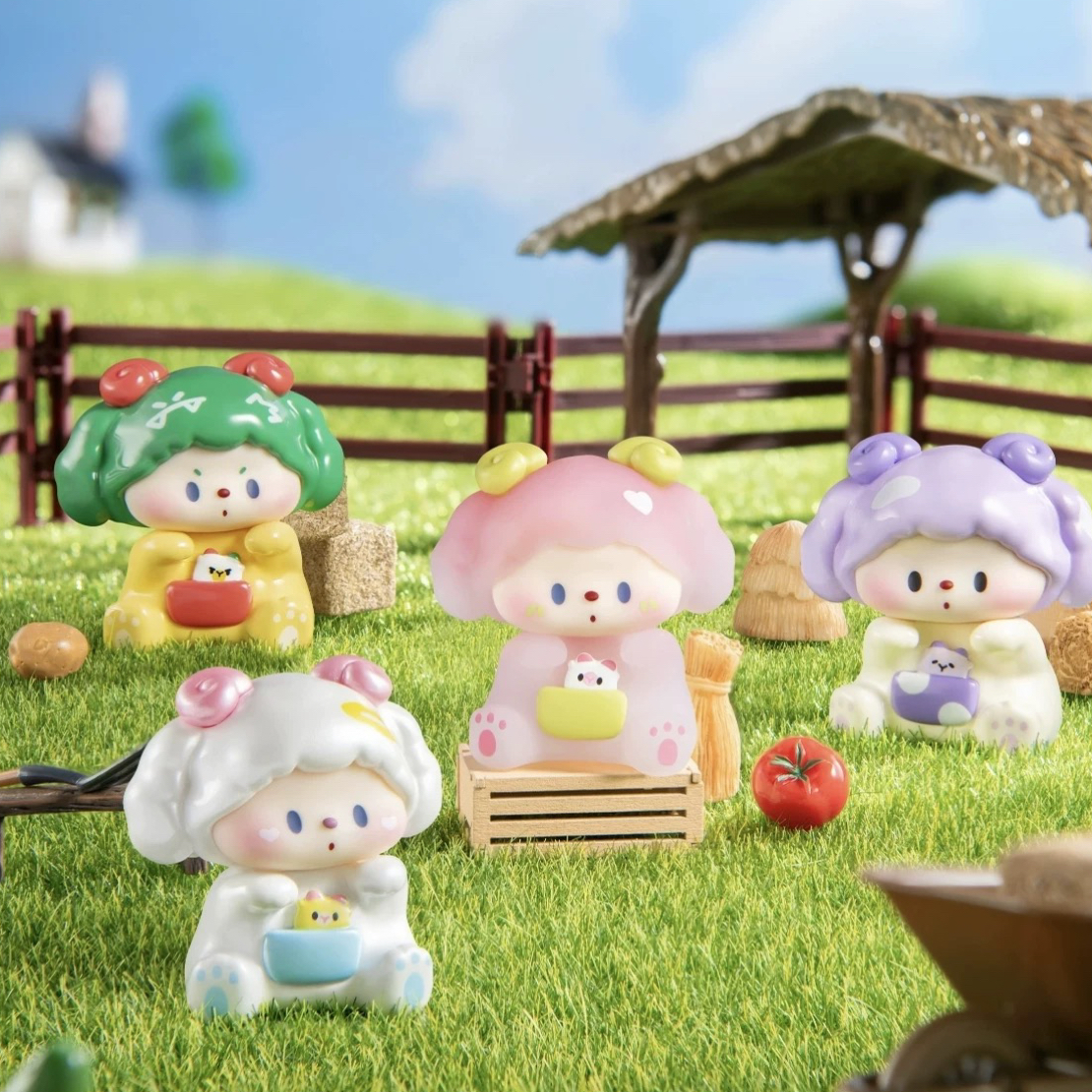 拆盒 噜噜狗牧场物语系列盲盒