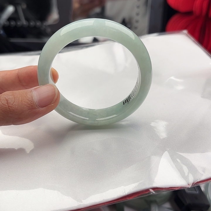 翡翠未镶嵌手镯5556 120 