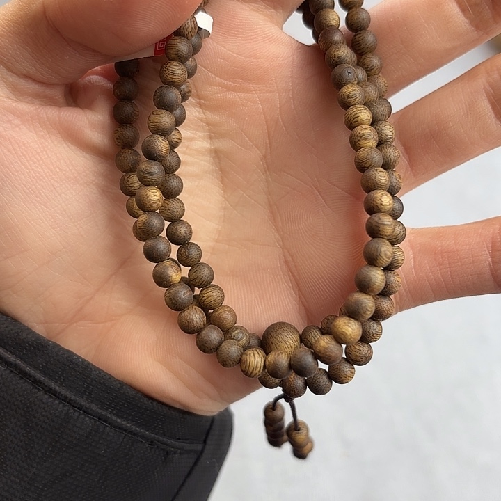 沉香碎屑沉香奇楠沉香05圆珠多圈多样性发一