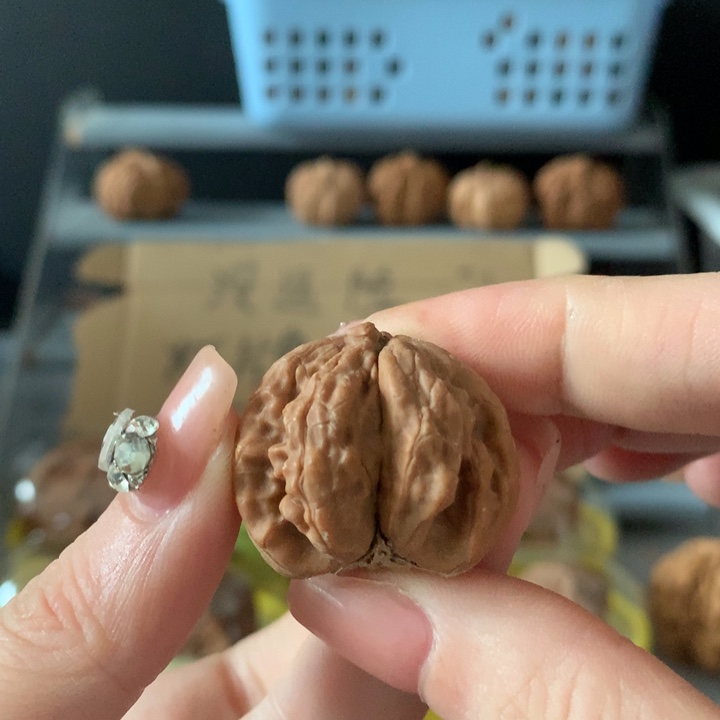 放***铁吊坠文玩核桃异形单只