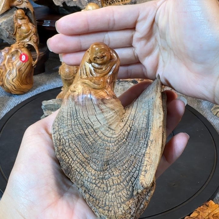 崖柏摆件手把件等