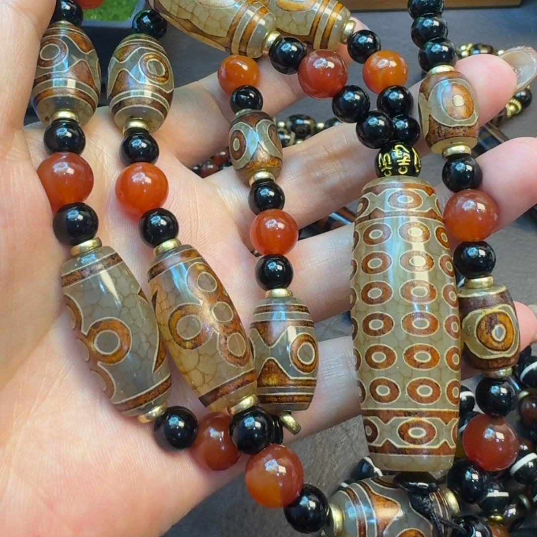 玛瑙/玉髓未镶嵌项链