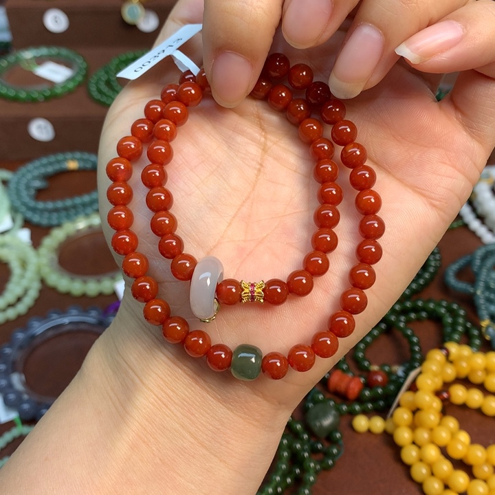 未镶嵌手链玛瑙/玉髓