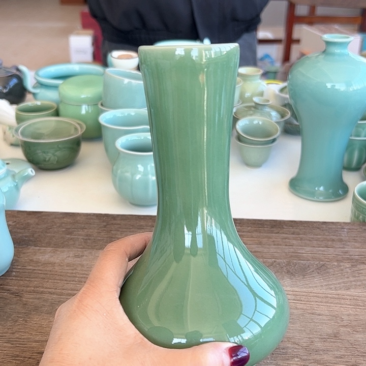 小米茶器龙泉青瓷