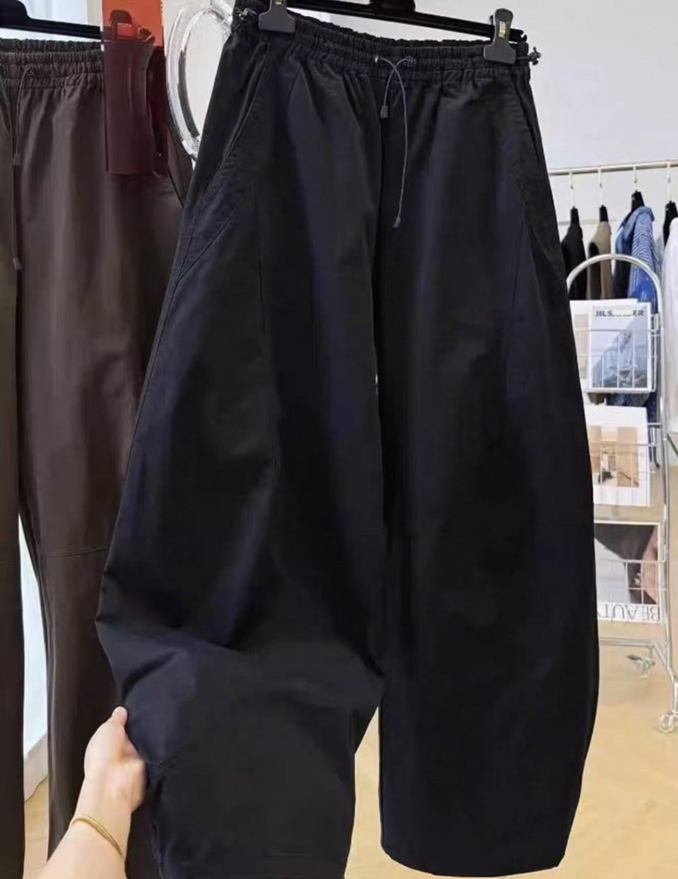 100棉工装裤户外宽松休闲裤