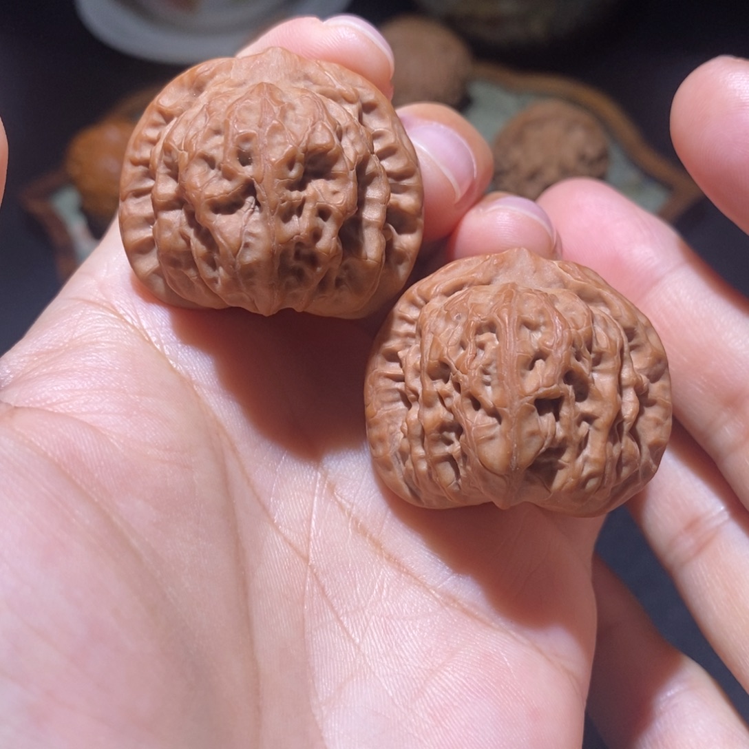 文玩核桃把件35佛肚