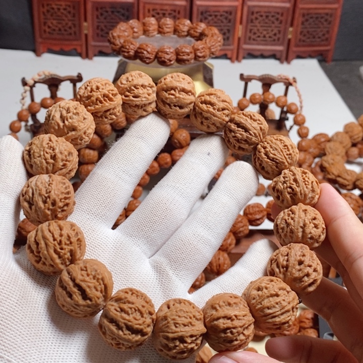 d***z文玩核桃手串尺寸22