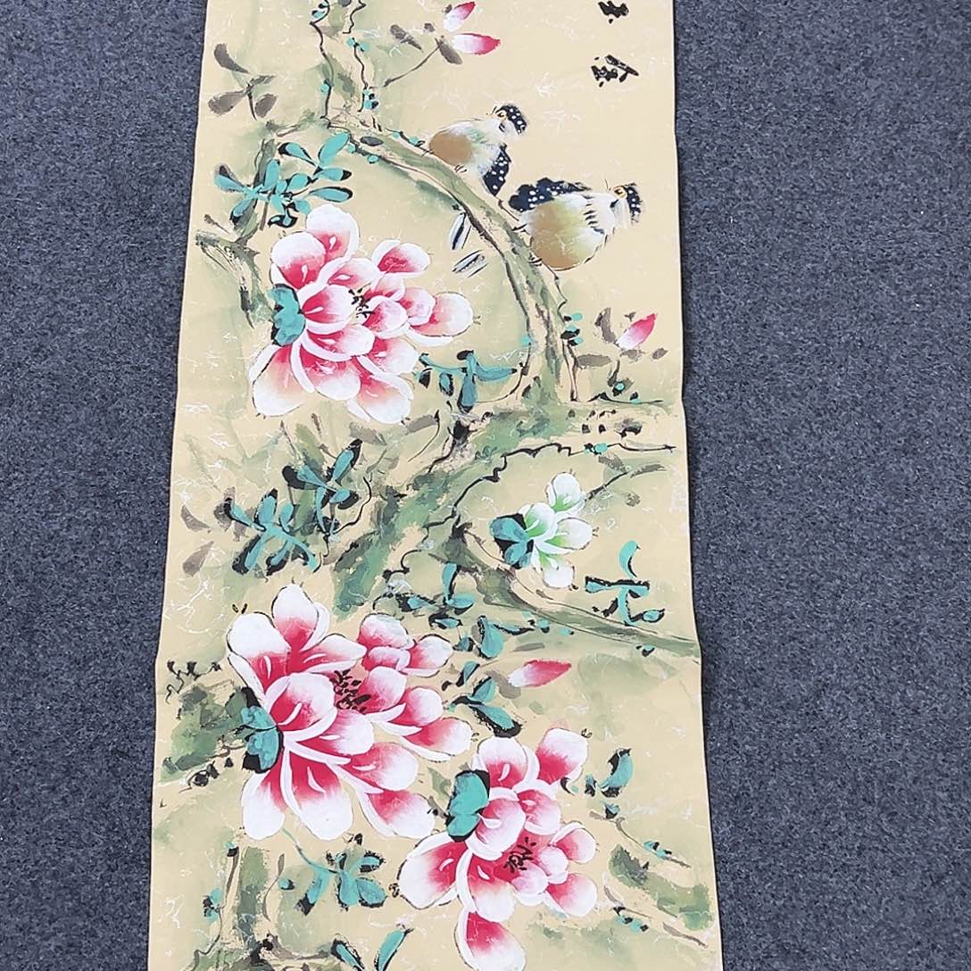 国画事事顺心如意万事如意