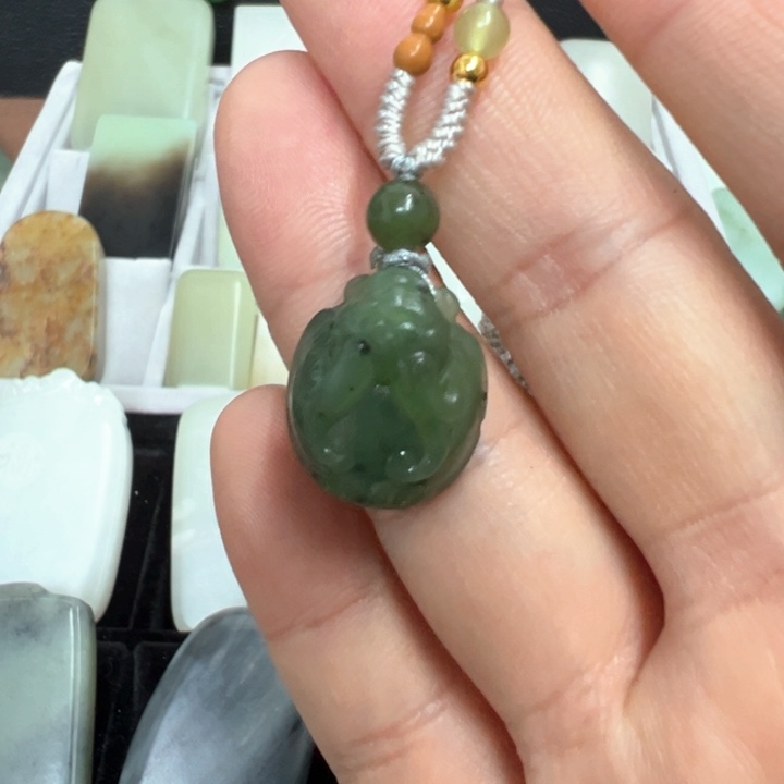 吊坠(不含链)未镶嵌和田玉