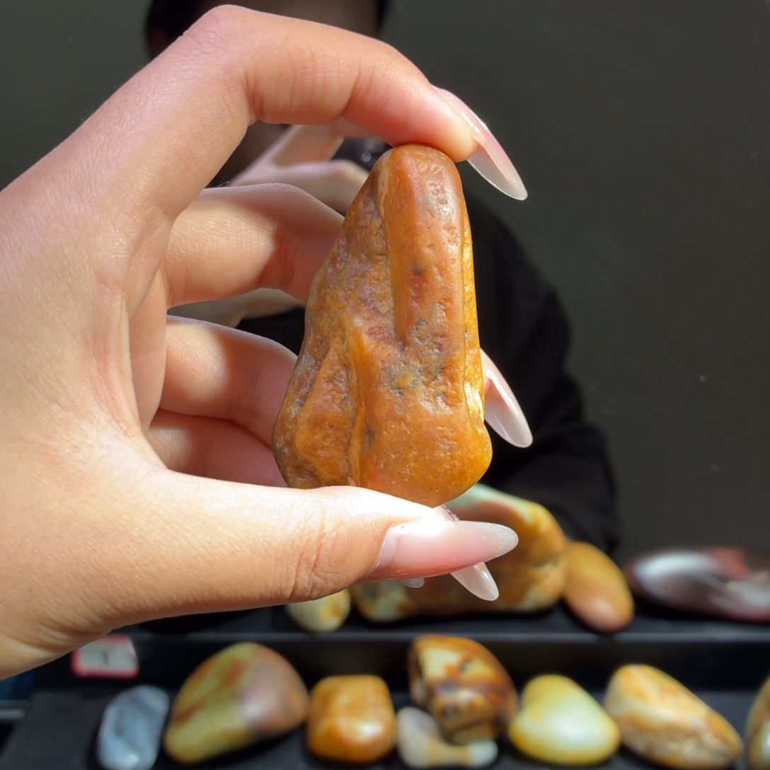 和田玉未镶嵌挂件86.5