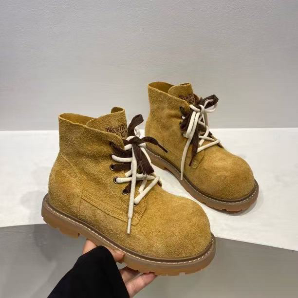 【断码福利38】厚底时尚大黄靴