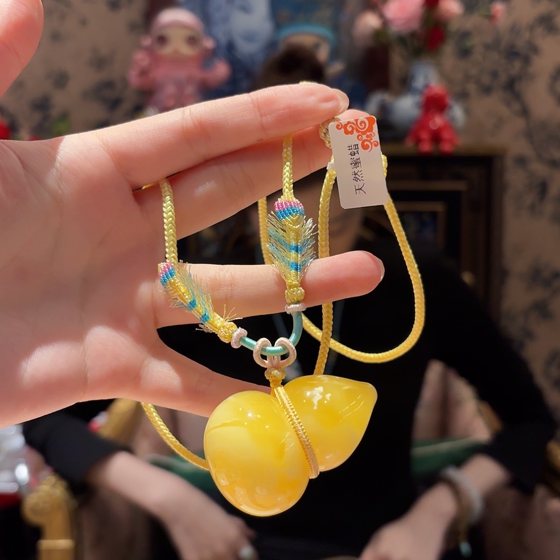 蜜蜡颈饰未镶嵌颈饰